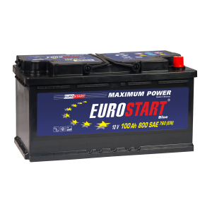 Аккумулятор Eurostart Blue 100Ач обратная																														