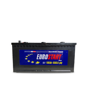 Аккумулятор Eurostart Extra Power 190Ач обратная																	