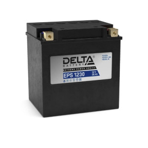 Аккумулятор Delta СТ 12V - 30Ач (YTX30HL-BS, YTX30L-BS)  EPS1230