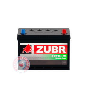 Аккумулятор Zubr Premium 6 СТ 75Ач оп D26