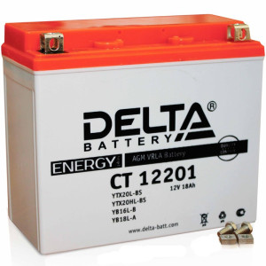 Аккумулятор Delta 20Ач СТ12201