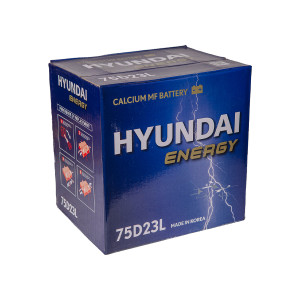 Аккумулятор Hyundai Energy 65Ач обратная 