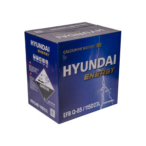 Аккумулятор Hyundai EFB 65Ач 550A D23L Q-85 обратная Азия