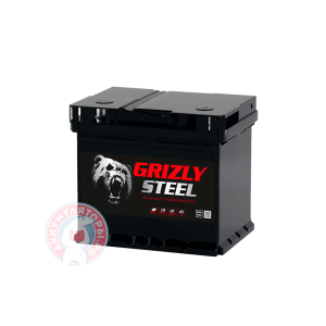Аккумулятор Grizly Steel 6 CT 50Ач оп низкий
