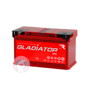 Аккумулятор Gladiator EFB 6 СТ 80Ач оп