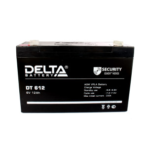 Аккумулятор Delta 12Ач DT612