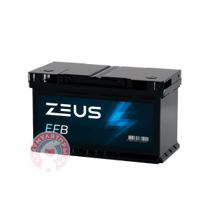 Аккумулятор Zeus EFB 6 СТ 75Aч оп 