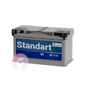 Аккумулятор Zion Standart 6 СТ 75Ач оп низкий