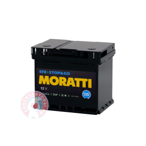 Аккумулятор Moratti EFB 6 СТ 63Ач оп