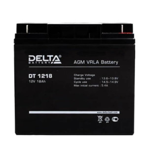 Аккумулятор Delta 18Ач DT1218
