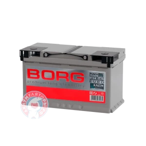 Аккумулятор Borg Premium 6 СТ 75Aч оп 